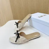 Cheap Christian Dior Slippers For Women #1432660 Replica Wholesale [$82.00 USD] [ITEM#1432660] on Replica Christian Dior Slippers