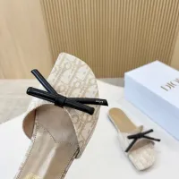 Cheap Christian Dior Slippers For Women #1432660 Replica Wholesale [$82.00 USD] [ITEM#1432660] on Replica Christian Dior Slippers