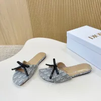 Cheap Christian Dior Slippers For Women #1432661 Replica Wholesale [$82.00 USD] [ITEM#1432661] on Replica Christian Dior Slippers