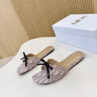Cheap Christian Dior Slippers For Women #1432663 Replica Wholesale [$82.00 USD] [ITEM#1432663] on Replica Christian Dior Slippers