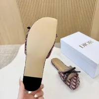 Cheap Christian Dior Slippers For Women #1432663 Replica Wholesale [$82.00 USD] [ITEM#1432663] on Replica Christian Dior Slippers