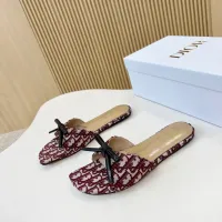 Cheap Christian Dior Slippers For Women #1432665 Replica Wholesale [$82.00 USD] [ITEM#1432665] on Replica Christian Dior Slippers