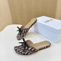 Cheap Christian Dior Slippers For Women #1432667 Replica Wholesale [$82.00 USD] [ITEM#1432667] on Replica Christian Dior Slippers