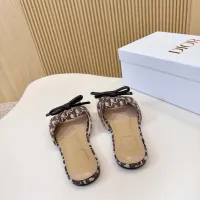 Cheap Christian Dior Slippers For Women #1432667 Replica Wholesale [$82.00 USD] [ITEM#1432667] on Replica Christian Dior Slippers