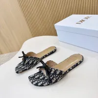 Cheap Christian Dior Slippers For Women #1432668 Replica Wholesale [$82.00 USD] [ITEM#1432668] on Replica Christian Dior Slippers