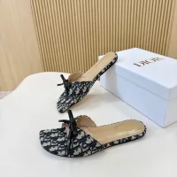 Cheap Christian Dior Slippers For Women #1432668 Replica Wholesale [$82.00 USD] [ITEM#1432668] on Replica Christian Dior Slippers