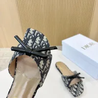 Cheap Christian Dior Slippers For Women #1432668 Replica Wholesale [$82.00 USD] [ITEM#1432668] on Replica Christian Dior Slippers