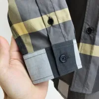 Cheap Burberry Shirts Long Sleeved For Men #1432669 Replica Wholesale [$64.00 USD] [ITEM#1432669] on Replica Burberry Shirts