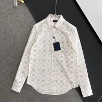 Cheap Louis Vuitton LV Shirts Long Sleeved For Men #1432677 Replica Wholesale [$72.00 USD] [ITEM#1432677] on Replica Louis Vuitton LV Shirts