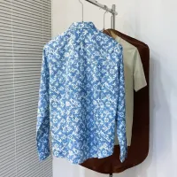 Cheap Louis Vuitton LV Shirts Long Sleeved For Men #1432679 Replica Wholesale [$72.00 USD] [ITEM#1432679] on Replica Louis Vuitton LV Shirts