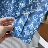 Cheap Louis Vuitton LV Shirts Long Sleeved For Men #1432679 Replica Wholesale [$72.00 USD] [ITEM#1432679] on Replica Louis Vuitton LV Shirts