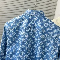 Cheap Louis Vuitton LV Shirts Long Sleeved For Men #1432679 Replica Wholesale [$72.00 USD] [ITEM#1432679] on Replica Louis Vuitton LV Shirts