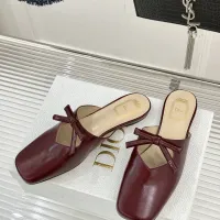 Cheap Christian Dior Slippers For Women #1432720 Replica Wholesale [$102.00 USD] [ITEM#1432720] on Replica Christian Dior Slippers