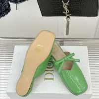 Cheap Christian Dior Slippers For Women #1432721 Replica Wholesale [$102.00 USD] [ITEM#1432721] on Replica Christian Dior Slippers