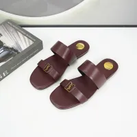 Cheap Yves Saint Laurent YSL Slippers For Women #1432764 Replica Wholesale [$88.00 USD] [ITEM#1432764] on Replica Yves Saint Laurent YSL Slippers