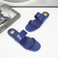 Cheap Yves Saint Laurent YSL Slippers For Women #1432765 Replica Wholesale [$88.00 USD] [ITEM#1432765] on Replica Yves Saint Laurent YSL Slippers