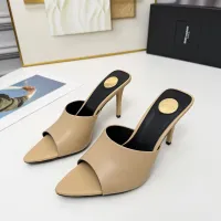 Cheap Yves Saint Laurent YSL Slippers For Women #1432778 Replica Wholesale [$88.00 USD] [ITEM#1432778] on Replica Yves Saint Laurent YSL Slippers