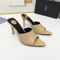 Cheap Yves Saint Laurent YSL Slippers For Women #1432778 Replica Wholesale [$88.00 USD] [ITEM#1432778] on Replica Yves Saint Laurent YSL Slippers