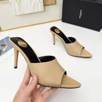 Cheap Yves Saint Laurent YSL Slippers For Women #1432778 Replica Wholesale [$88.00 USD] [ITEM#1432778] on Replica Yves Saint Laurent YSL Slippers