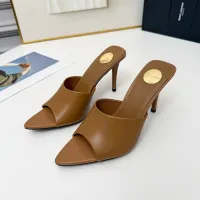 Cheap Yves Saint Laurent YSL Slippers For Women #1432779 Replica Wholesale [$88.00 USD] [ITEM#1432779] on Replica Yves Saint Laurent YSL Slippers