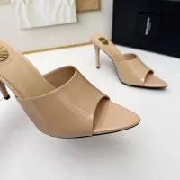 Cheap Yves Saint Laurent YSL Slippers For Women #1432783 Replica Wholesale [$88.00 USD] [ITEM#1432783] on Replica Yves Saint Laurent YSL Slippers