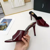 Cheap Yves Saint Laurent YSL Slippers For Women #1432784 Replica Wholesale [$88.00 USD] [ITEM#1432784] on Replica Yves Saint Laurent YSL Slippers