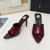 Cheap Yves Saint Laurent YSL Slippers For Women #1432784 Replica Wholesale [$88.00 USD] [ITEM#1432784] on Replica Yves Saint Laurent YSL Slippers