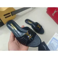 Cheap Yves Saint Laurent YSL Slippers For Women #1432789 Replica Wholesale [$98.00 USD] [ITEM#1432789] on Replica Yves Saint Laurent YSL Slippers