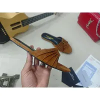 Cheap Yves Saint Laurent YSL Slippers For Women #1432790 Replica Wholesale [$98.00 USD] [ITEM#1432790] on Replica Yves Saint Laurent YSL Slippers