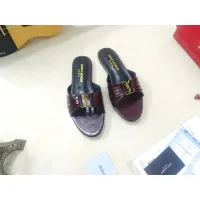 Cheap Yves Saint Laurent YSL Slippers For Women #1432795 Replica Wholesale [$98.00 USD] [ITEM#1432795] on Replica Yves Saint Laurent YSL Slippers