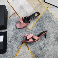 Cheap Yves Saint Laurent YSL Slippers For Women #1432802 Replica Wholesale [$112.00 USD] [ITEM#1432802] on Replica Yves Saint Laurent YSL Slippers