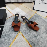 Cheap Yves Saint Laurent YSL Slippers For Women #1432804 Replica Wholesale [$112.00 USD] [ITEM#1432804] on Replica Yves Saint Laurent YSL Slippers