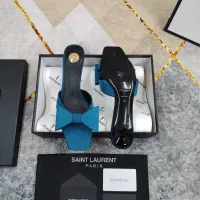 Cheap Yves Saint Laurent YSL Slippers For Women #1432806 Replica Wholesale [$112.00 USD] [ITEM#1432806] on Replica Yves Saint Laurent YSL Slippers