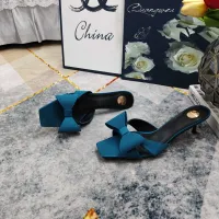 Cheap Yves Saint Laurent YSL Slippers For Women #1432806 Replica Wholesale [$112.00 USD] [ITEM#1432806] on Replica Yves Saint Laurent YSL Slippers