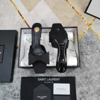 Cheap Yves Saint Laurent YSL Slippers For Women #1432807 Replica Wholesale [$112.00 USD] [ITEM#1432807] on Replica Yves Saint Laurent YSL Slippers